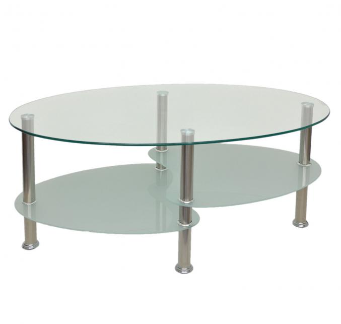Table basse en verre