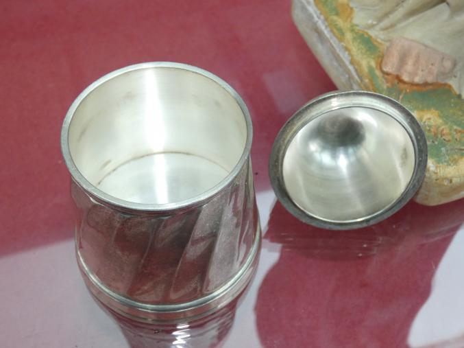 Ancien sucrier argent