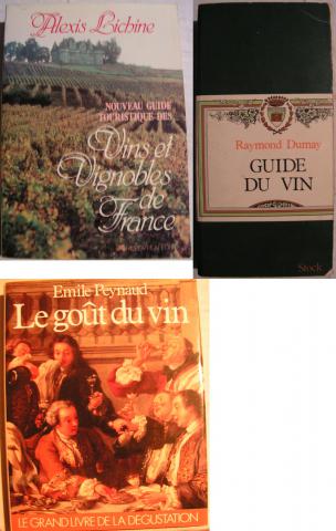 5 Livres sur les vins