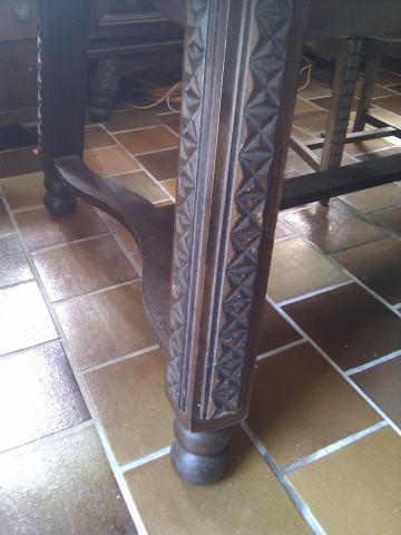 Table rectangulaire bois massif