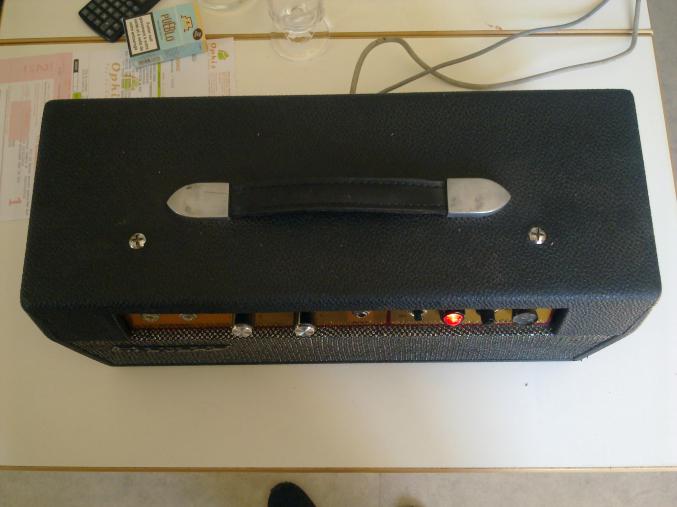 Guitare reverb lampe