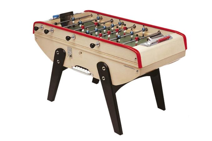 Baby foot Bonzini B60 monnayeur à 1 Euro la partie avec Lignes Blanches