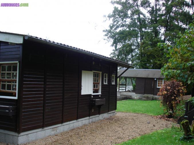 Chalet bordure du Loir