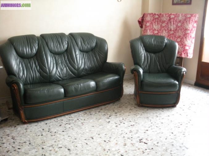 Canapé convertible +fauteuil