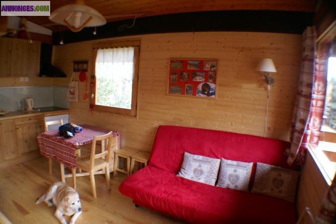 Petit chalet a Pyrénées 2000