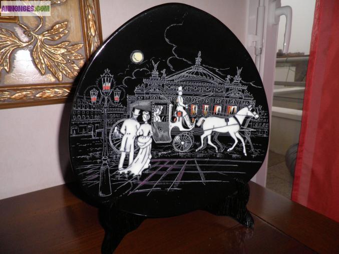 Assiette décoration .