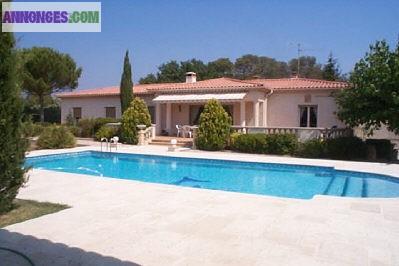 Villa piscine pool house