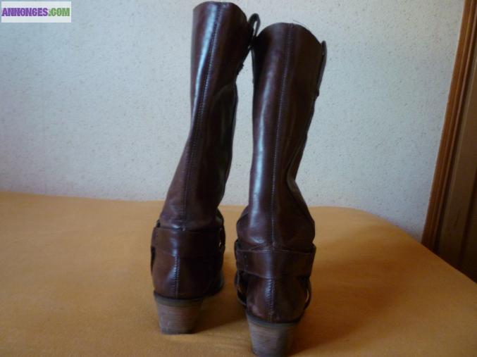 Bottes en cuir 39/40