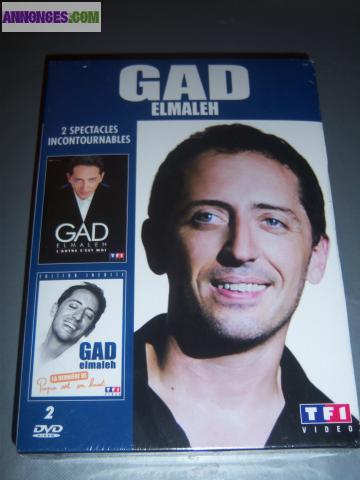 Coffret dvd GAD ELMALEH