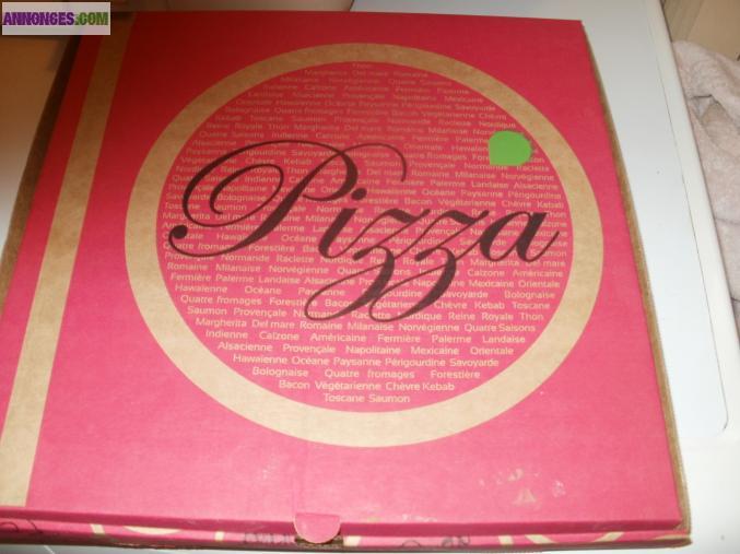 Boîtes à Pizzas