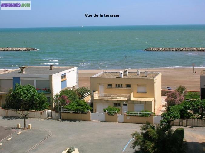 VALRAS: Appartement VUE sur MER avec PARKING