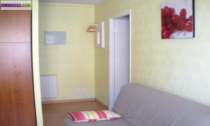 Studio pour vacances ou cure