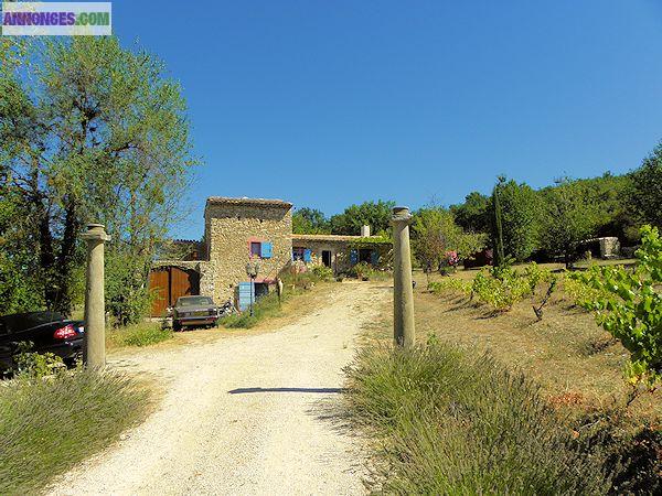 Vente authentique Bastidon dans le Luberon