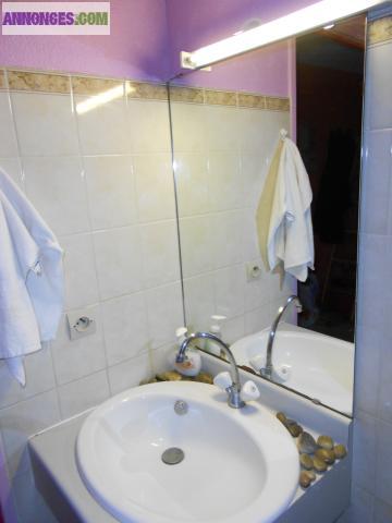 27 m2 avec terrasse à louer à la semaine