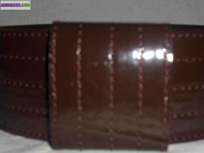 Grosse Ceinture Marron (neuve)