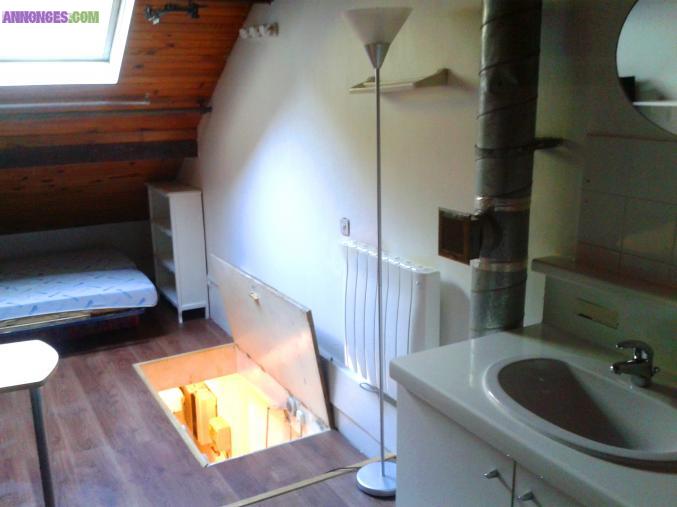  Studio pour étudiant dans maison