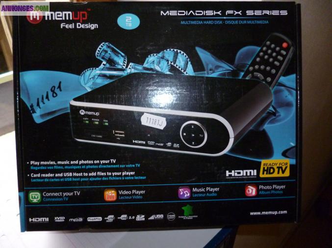 Disque dur multi media