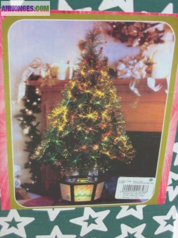 Sapin de Noël à fibres