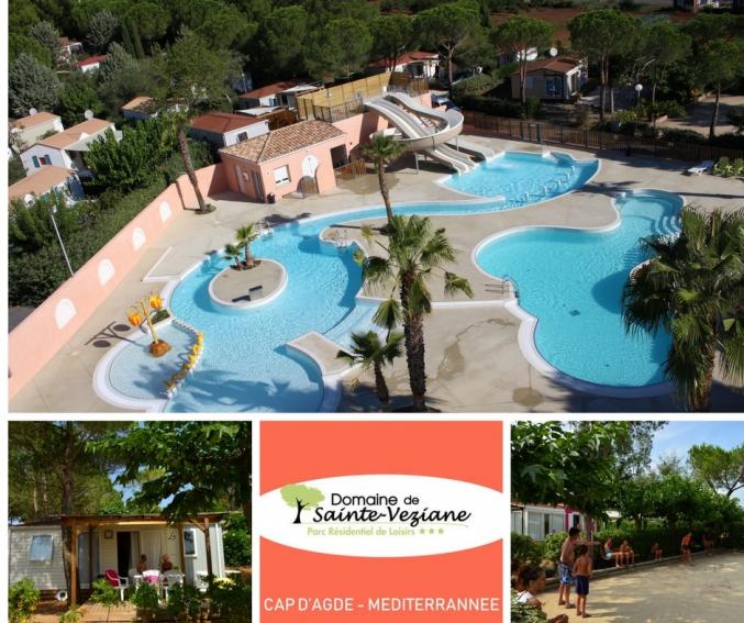 Chalet et mobil-home à louer proche Agde Camping 3*