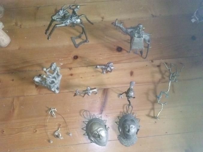 Objets anciens d'afrique