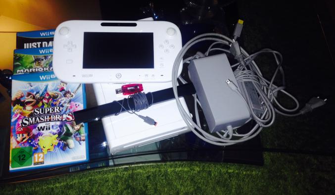 (Pack) Console Wii U 8 Go + 3 jeux