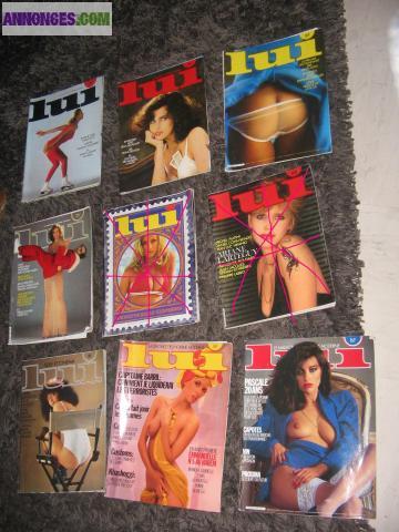 Magazines LUI ancien numéroté