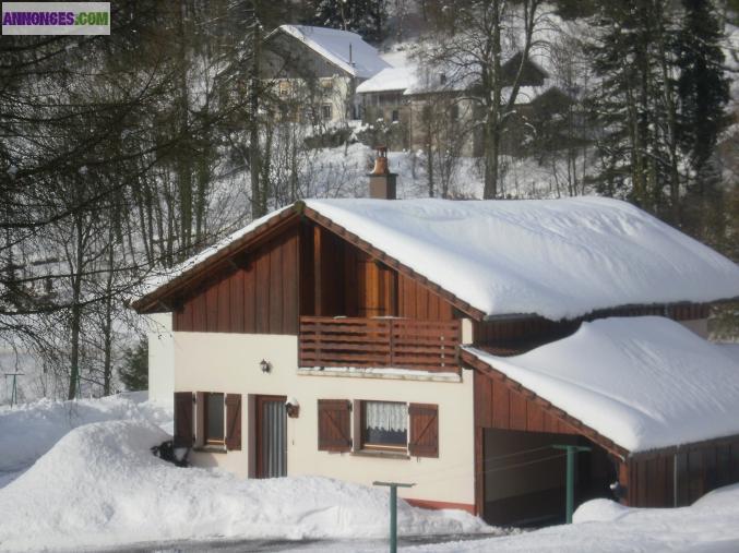 Htes Vosges chalet 8 pers au coeur des stations     s 