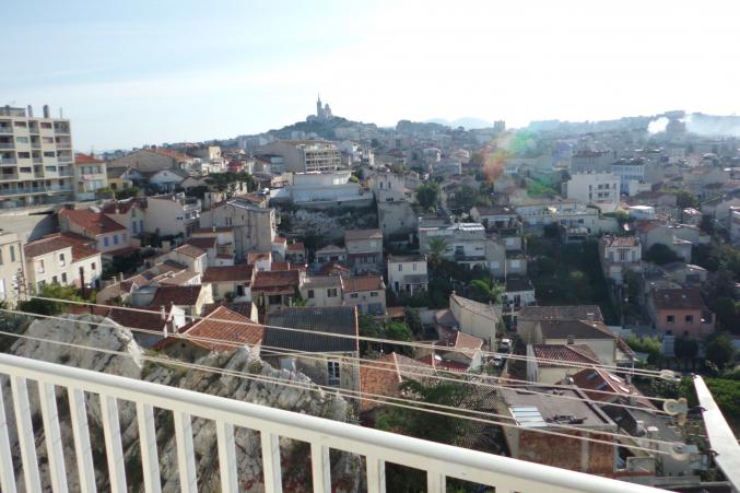 T2 vue mer Marseille 7eme
