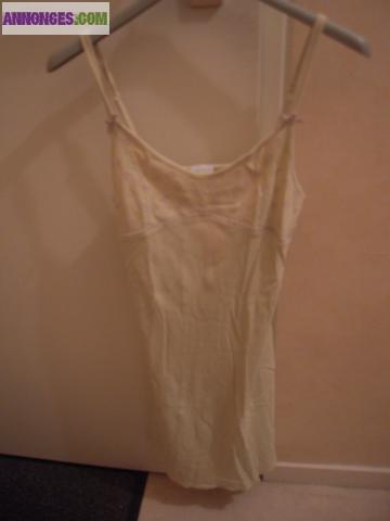 Nuisette verte claire Etam Lingerie taille 34