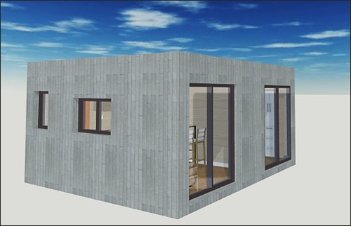 Chalet studio de jardin neuf