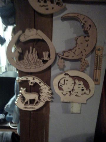 Des tableaux a chantourner