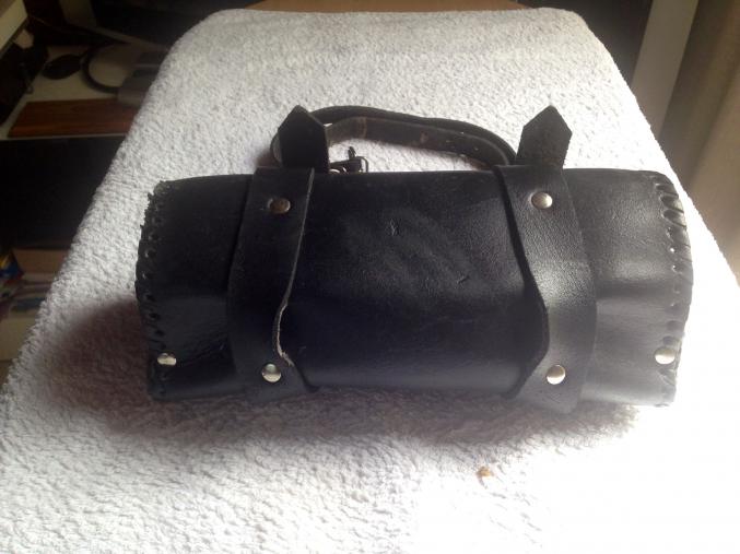 Trousse cuir harley davidson