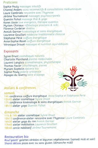 Salon du bien-être à Labastide du Vert (46)