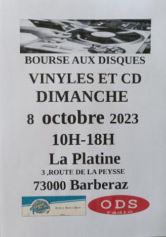 Bourse disques vinyle et cd