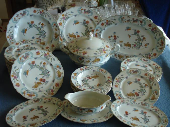 Service de table porcelaine havilland limoges