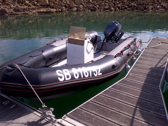 Narwhal semi-rigide moteur yamaha neuf