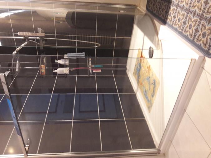 Douche à l'italienne