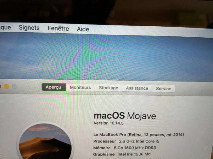 Apple MacBook Pro retina 13 inpécable