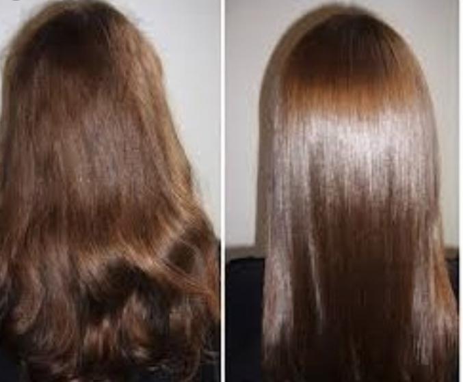 Lissage brésilien à la kératine