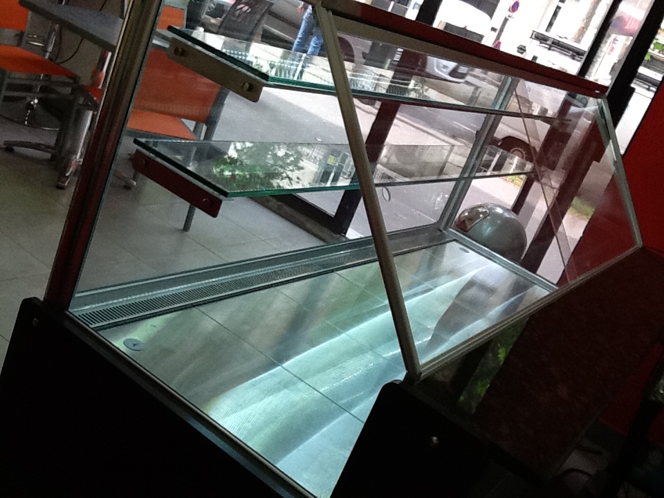 Vitrine comptoir réfrigérée