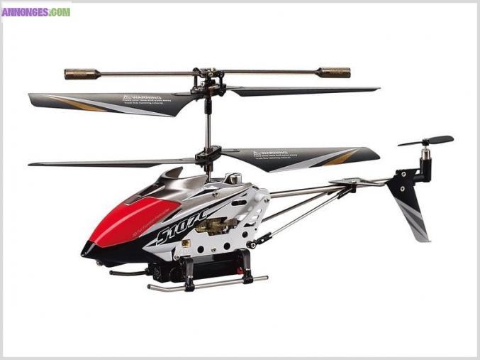 Hélicoptère (Syma S107) + Fonctions Vidéo & Photo 