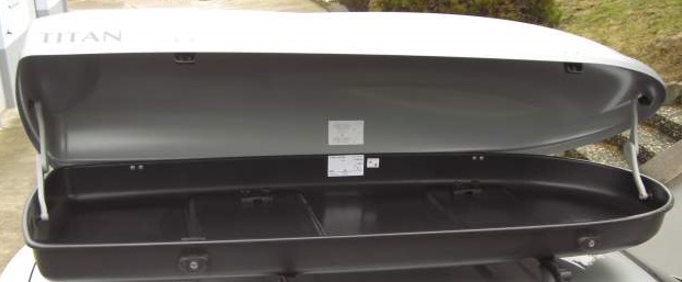 Coffre de toit TITAN 450L neuf