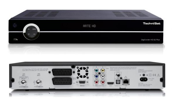 RÉCEPTEUR SATELLITE TECHNISAT DIGICORDER HD S2 NOIR