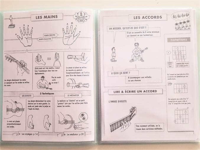 Cours de guitare pop/folk/variété