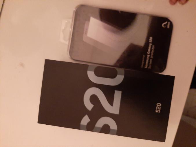 Samsung S20+VERRE trempé NEUF sous BLISTER