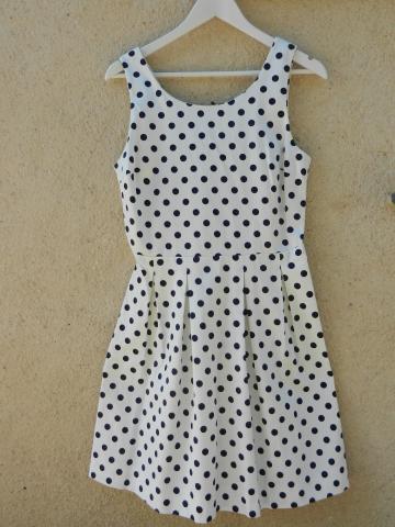 Robe à pois