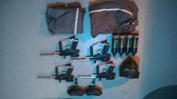 Lots de Paintball Icon X avec accessoires
