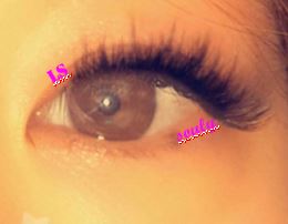 Extensions de cils