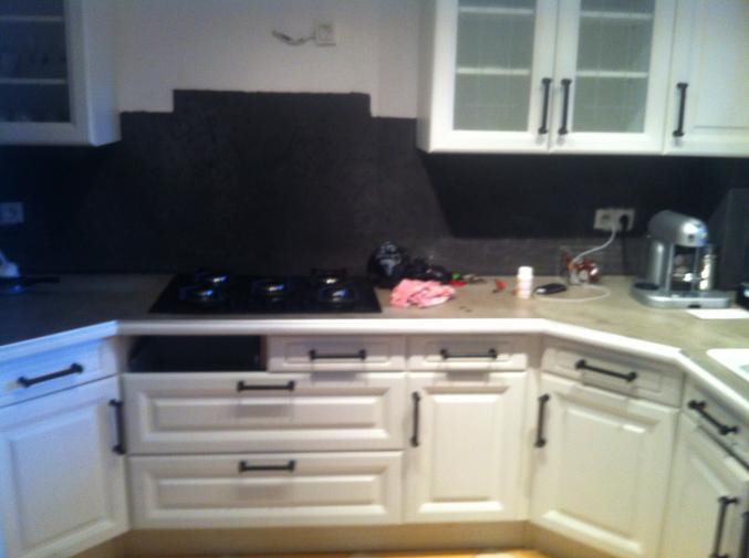 Cuisine en bonne état pour une superficie de 8m2