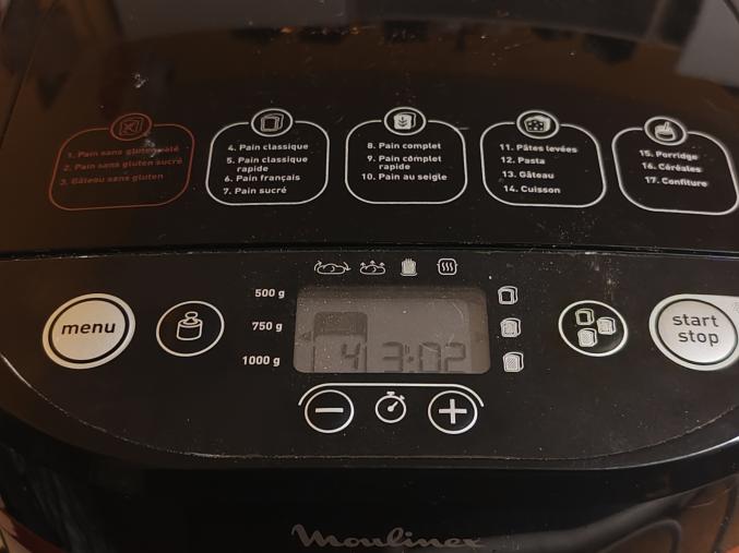 Machine a pain Moulinex